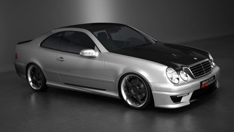 Image of Side Skirts Mercedes CLK W208