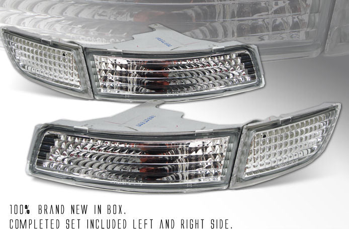 Toyota-MR2-SW20-91+-LXS-Front-Bumper-Lamps-Clear
