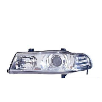Image of Honda Prelude 92-96 LXS Headlights 1-Piece Clear