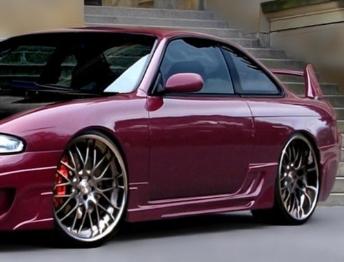 Image of Nissan S14 95-99 Sideskirts Blade [AUTOR]
