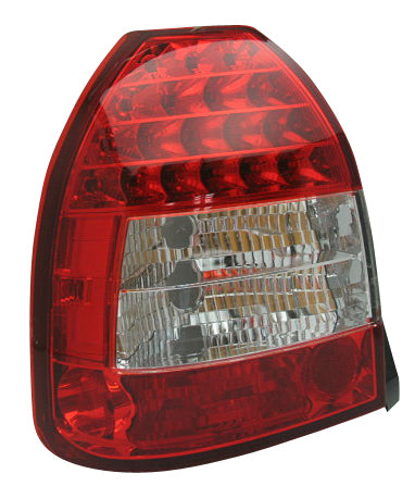 Honda-Civic-96-00-3D-Red/Clear-G3-LED-Taillights
