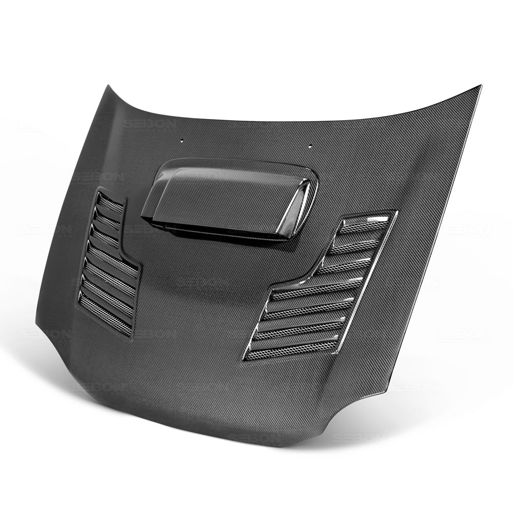 Subaru Impreza WRX GDA/B 00-03 Seibon CWII Carbon Hood