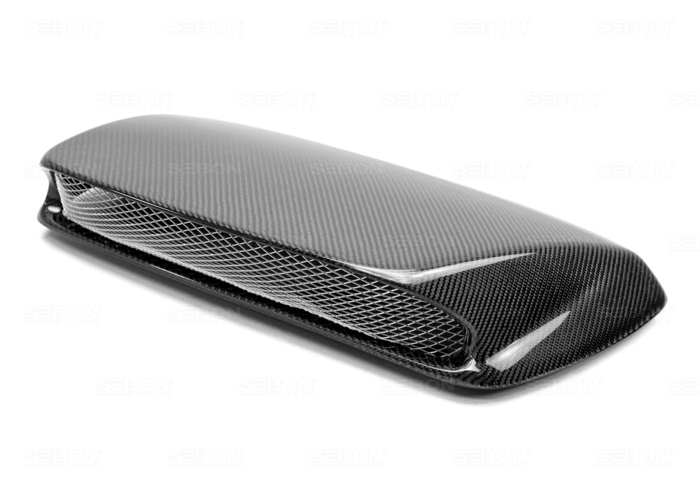 Image of Subaru Impreza WRX GDA/B 00-03 Seibon STI Carbon Hoodscoop
