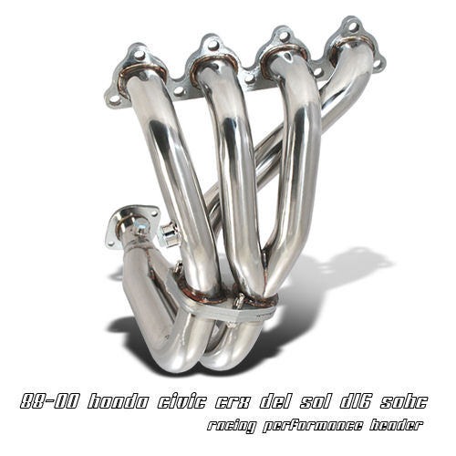 Honda-Civic/CRX/Sol-88-00-D-Series-4-2-1-Stainless-Header