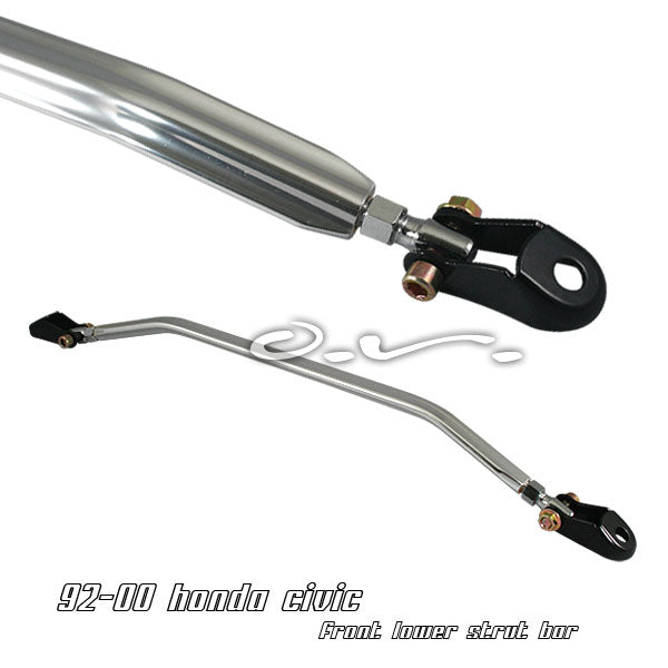 Image of Honda Civic/CRX/Integra 88-00 SIX onderste veerpootbrug voorzijde