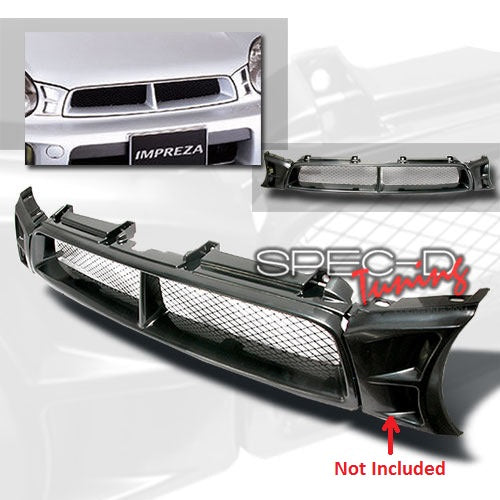 Image of Subaru Impreza 01+ ABS Grill [SIX]