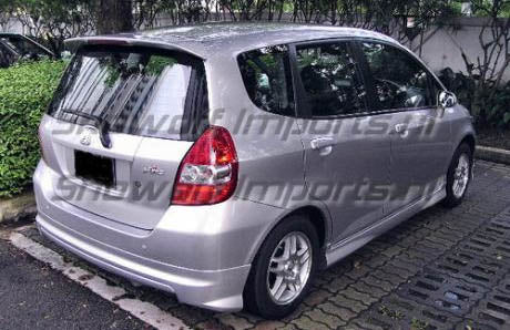 Image of Honda Jazz 02-06 Mugen Look ABS Rear Lip [SIX]