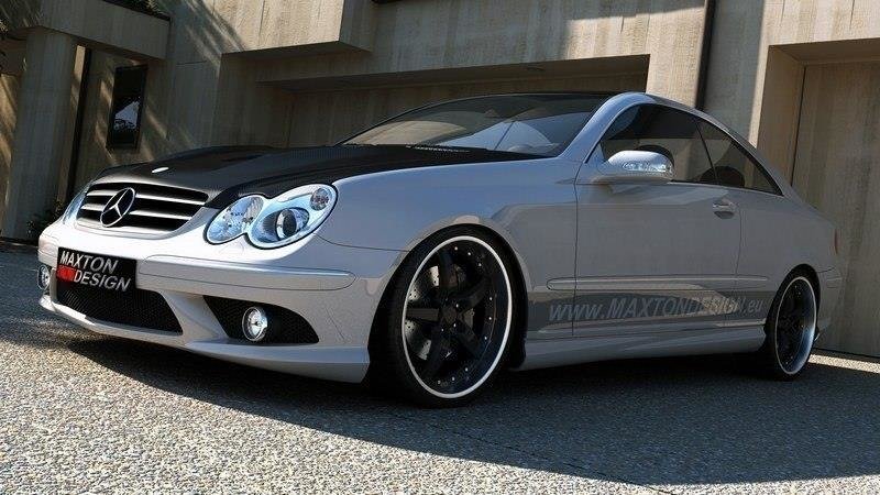 Image of Side Skirts Mercedes CLK W209 AMG Look