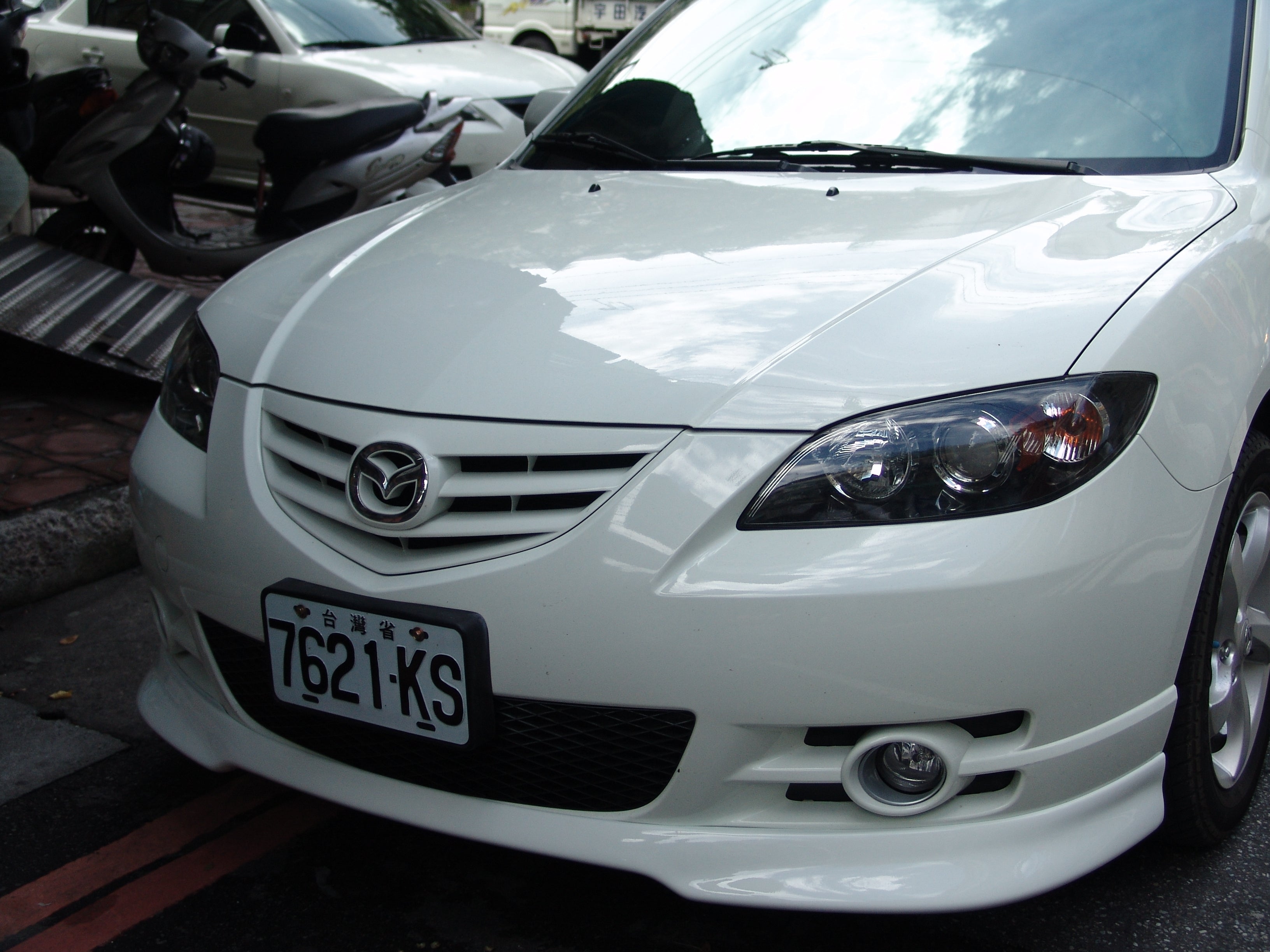 Image of Mazda 3 ABS Front Lip [SIX]