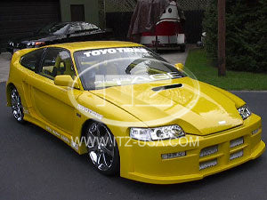 Image of Honda CRX 88-91 Blackwidow 2 WIDE Front Bumper [ITZ]