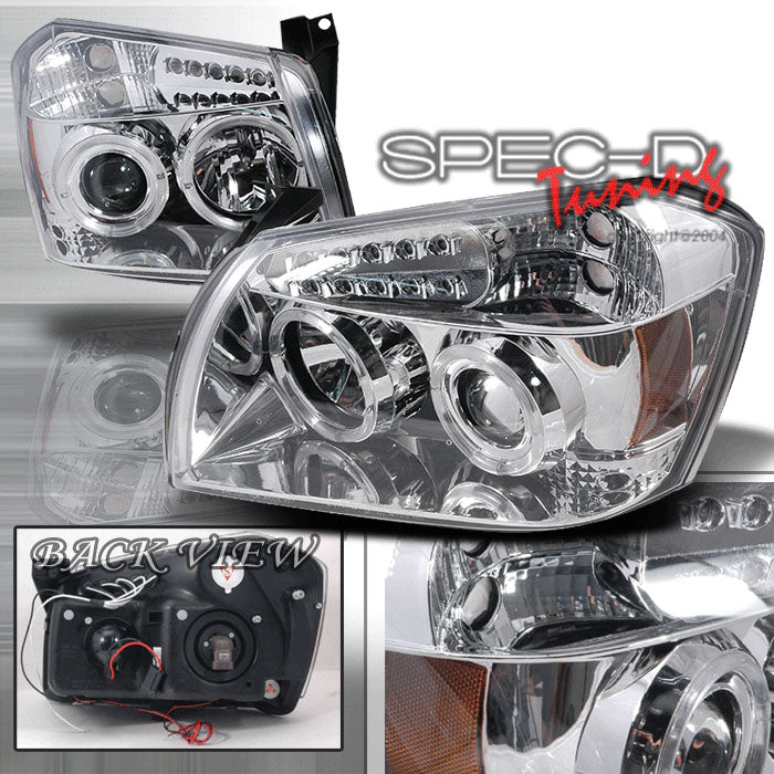 Image of Dodge Magnum 05-07 Projector Headlights Clear [SR]