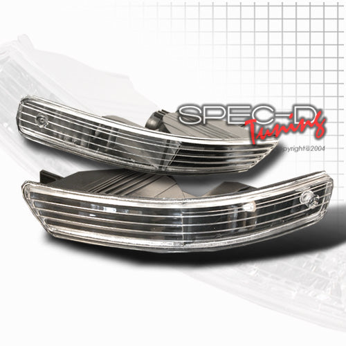 Image of Honda Integra 98-01 Bumper Lights Black [SR]