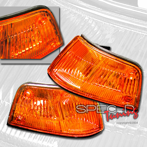 Image of Honda Civic 88-89 Corner Lights Amber [SR]