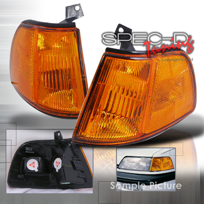 Image of Honda Civic 90-91 Corner Lights Amber [SR]