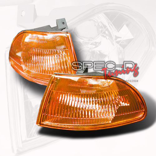 Image of Honda Civic 92-95 4D Corner Lights Amber [SR]