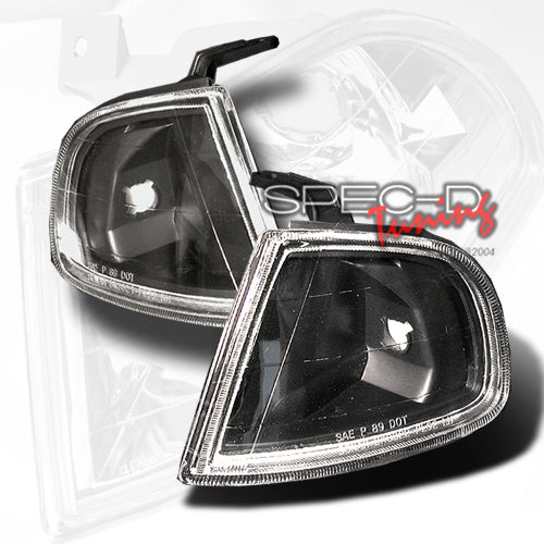Image of Honda Prelude 92-96 Corner Lights Black [SR]