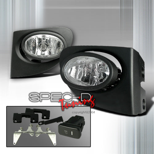 Image of Honda Civic 01-03 3D Hatchback Oem Foglights Clear