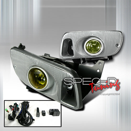 Image of Honda Civic 92-95 4D Oem Foglights Yellow