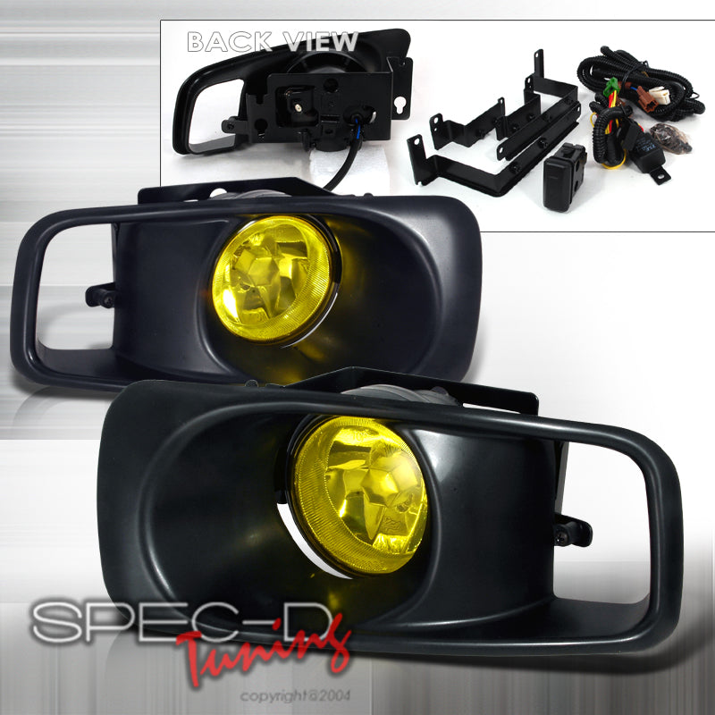 Image of Honda Civic 99-00 Oem Foglights Yellow