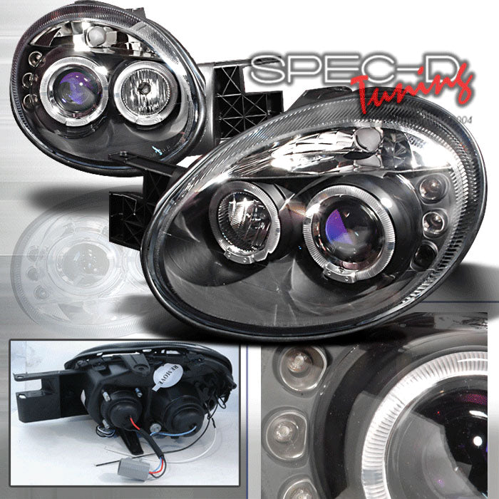 Image of Dodge Neon 03-05 LED Headlights Black [SR]
