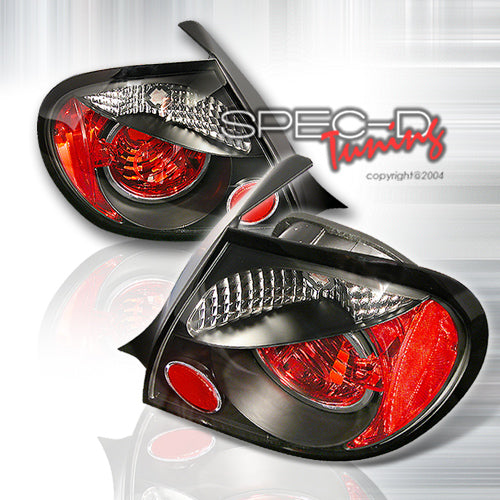 Image of Dodge Neon 03-05 V2 Taillights Black [SR]