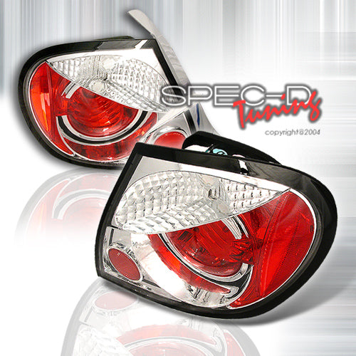 Image of Dodge Neon 03-05 V2 Taillights Chrome [SR]