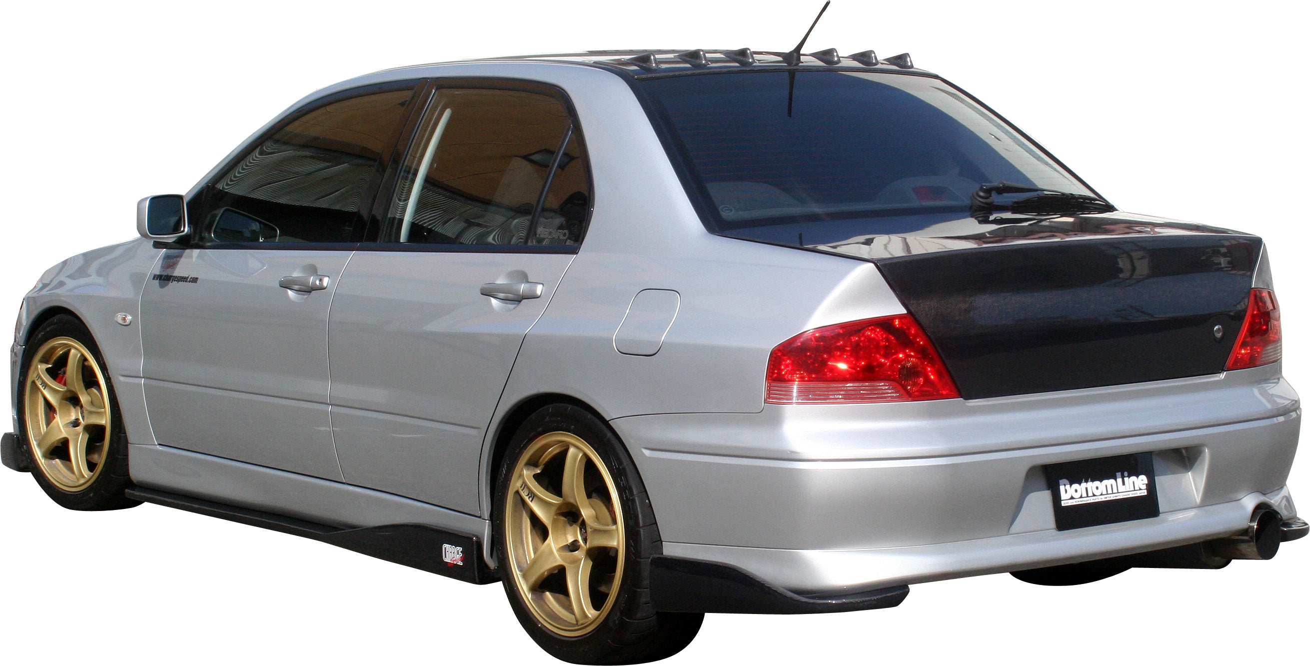 Image of Mitsubishi EVO 7/8 Chargespeed Achterbumperlip Bottomline