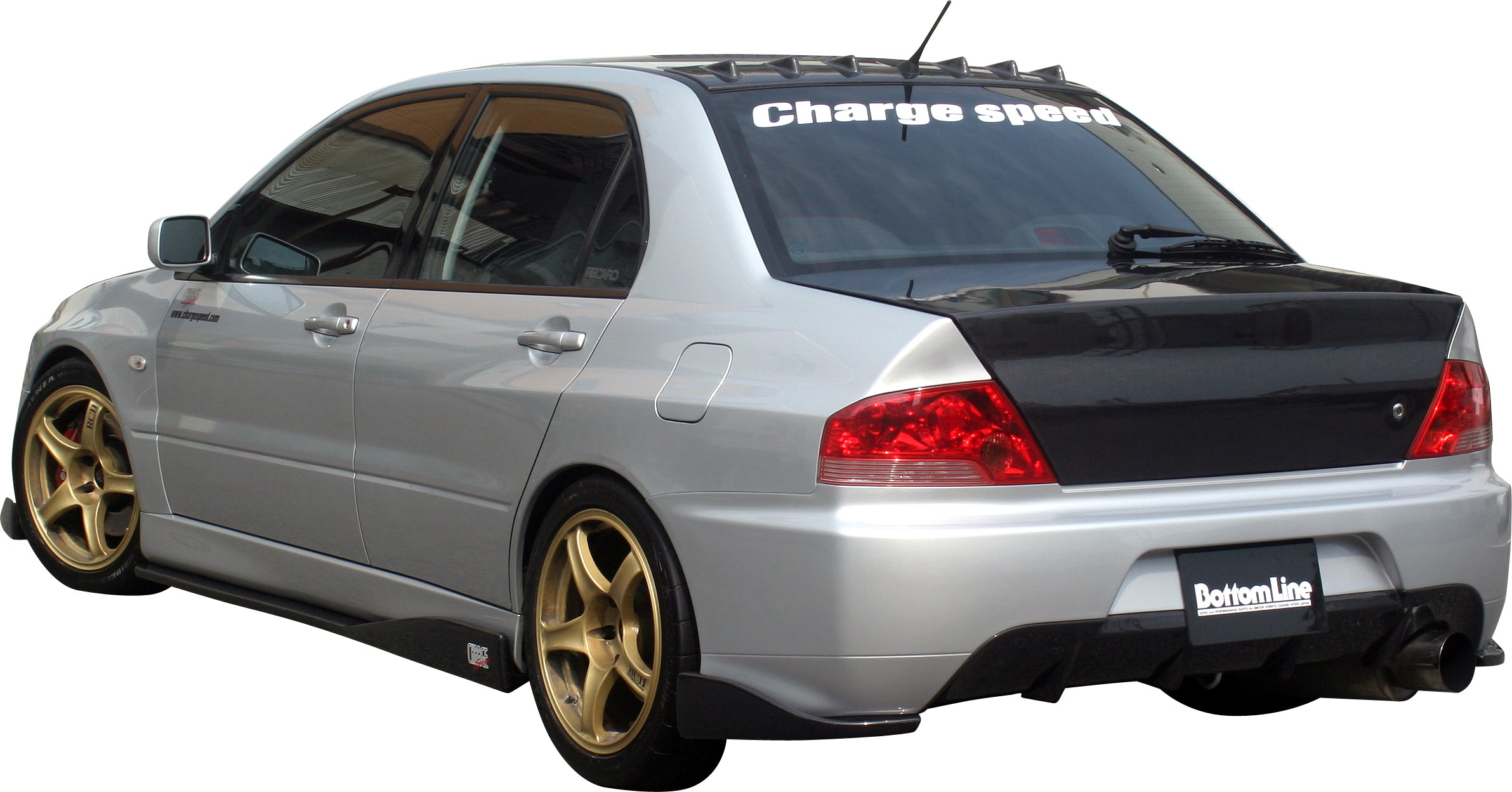 Image of Mitsubishi EVO 9 Chargespeed Achterbumperlip Bottomline