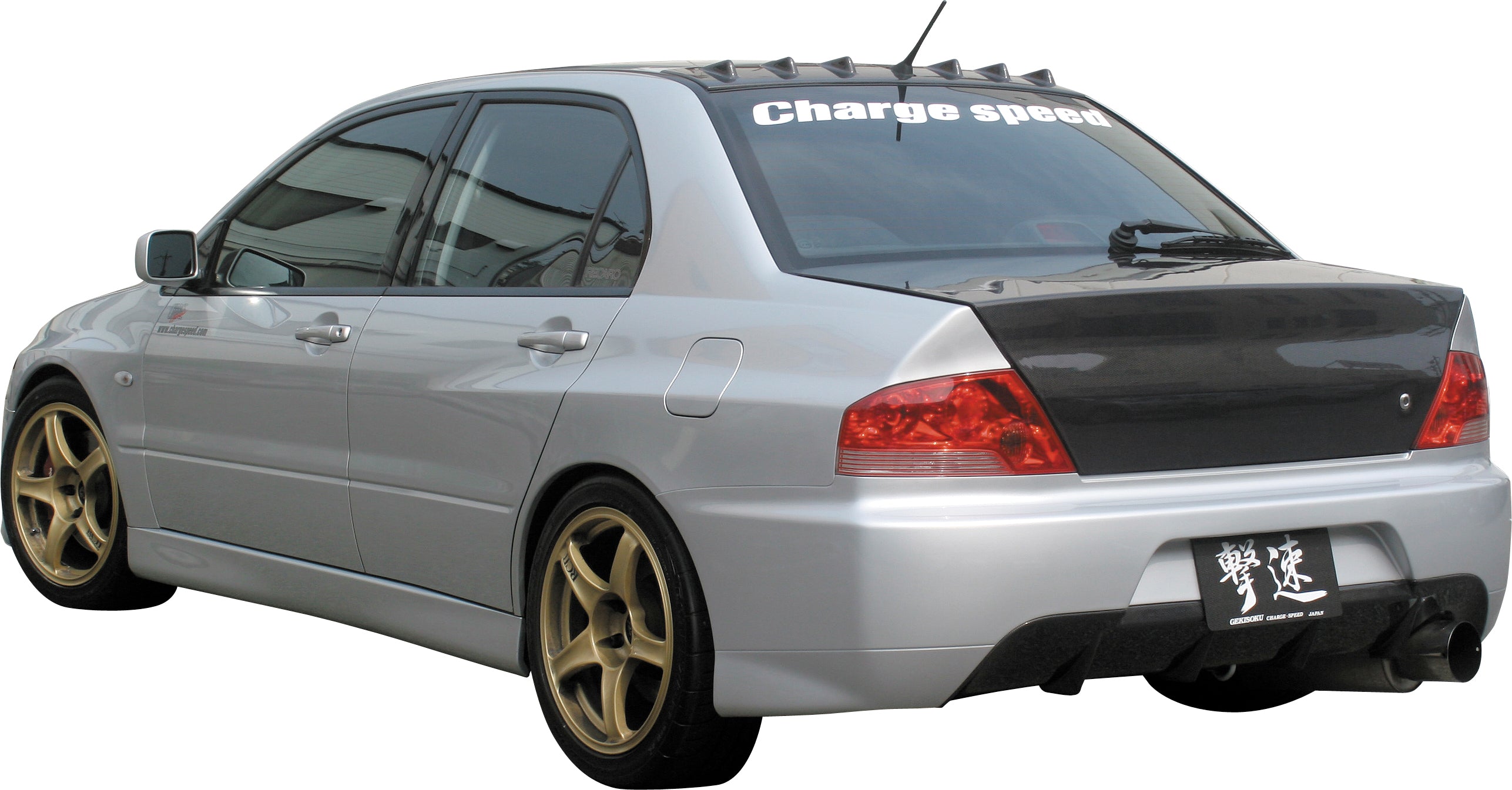 Image of Mitsubishi EVO 9 Chargespeed Achterbumper incl Carbon