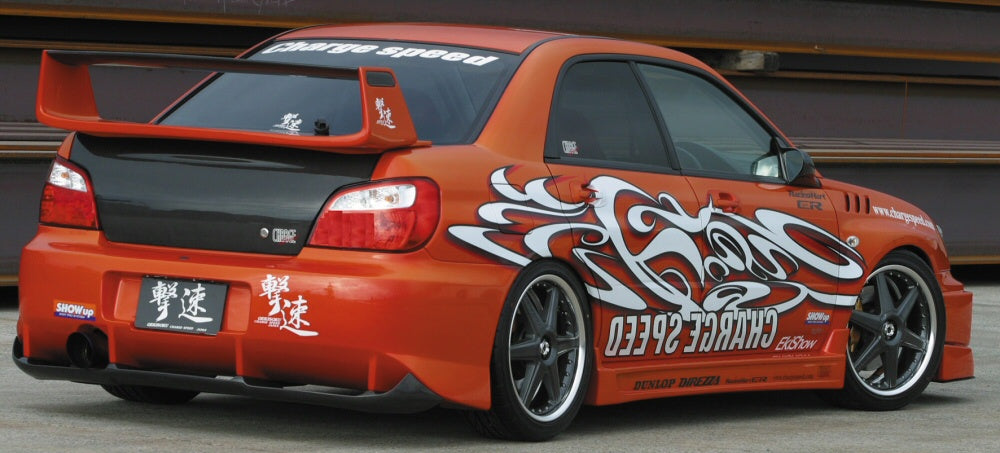 Image of Impreza GDA/B 00-03 Chargespeed Achterbumper incl diffusor