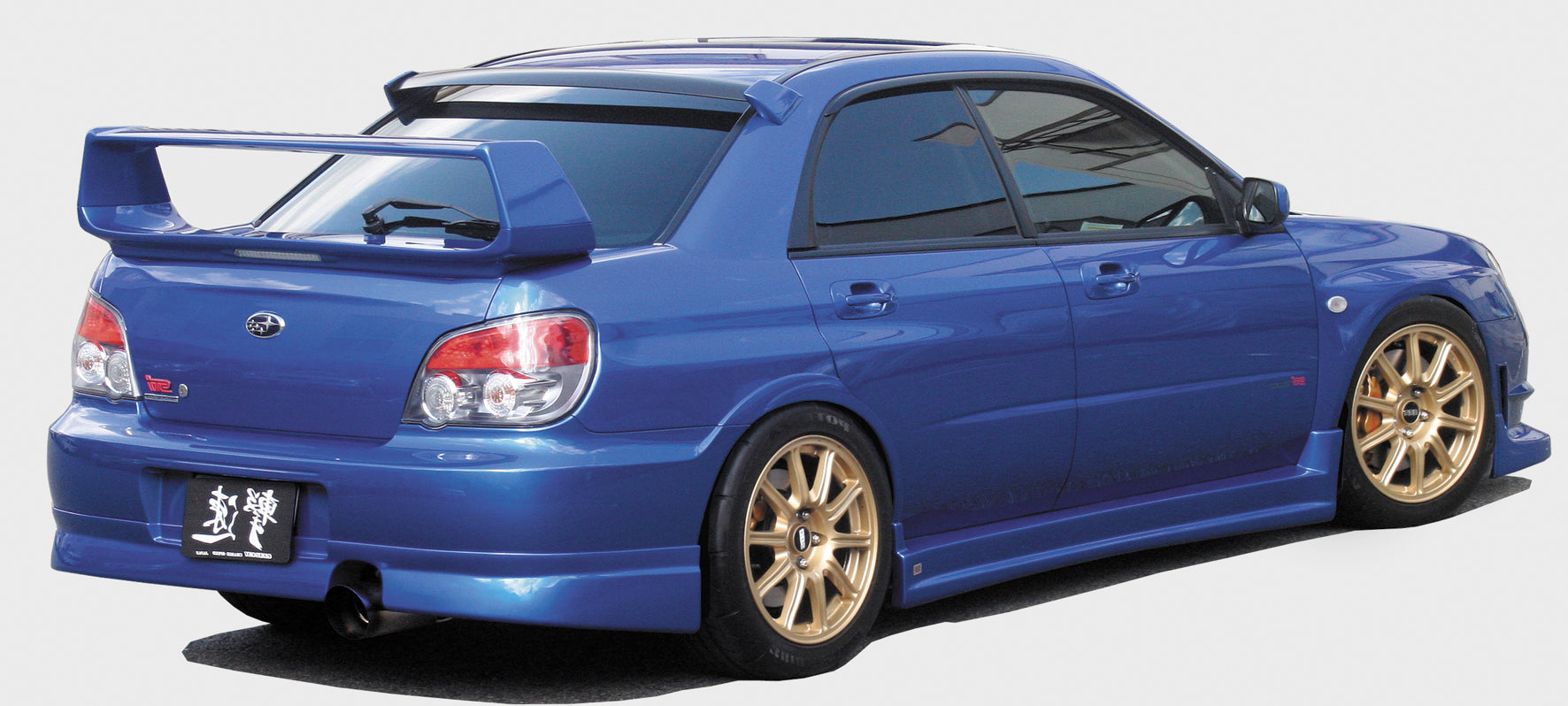 Image of Impreza GDE/F/G 03-07 Chargespeed Achterbumperlip S-Type