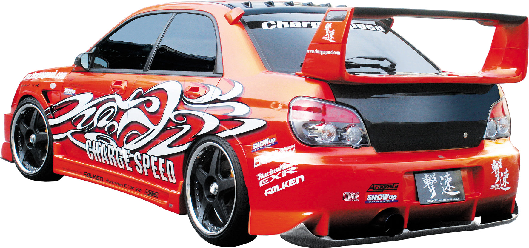 Image of Impreza GDC-G 04-07 Chargespeed achterbumper Type-2