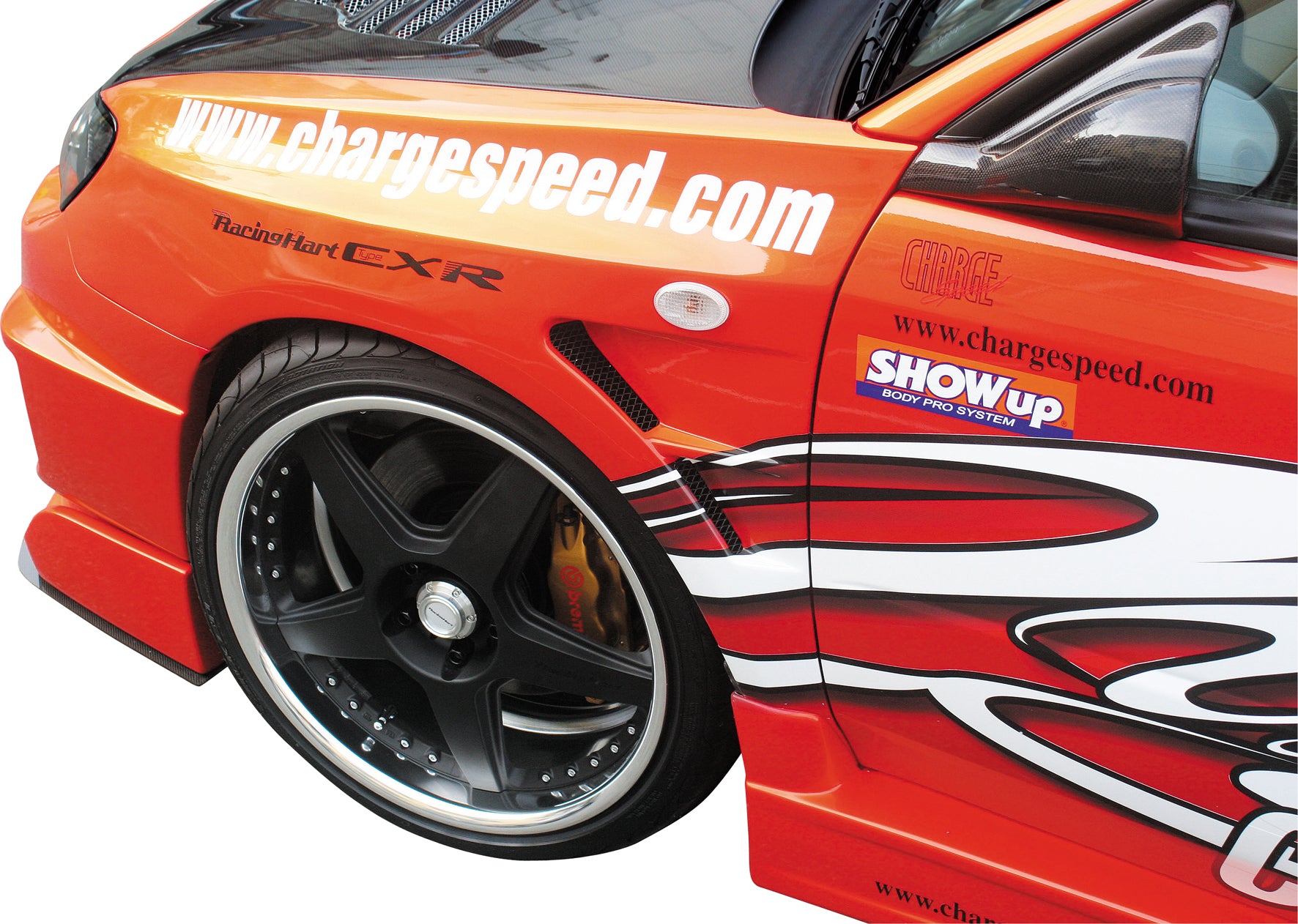 Image of Subaru Impreza GDF/G 06-07 Chargespeed voorspatborden D1