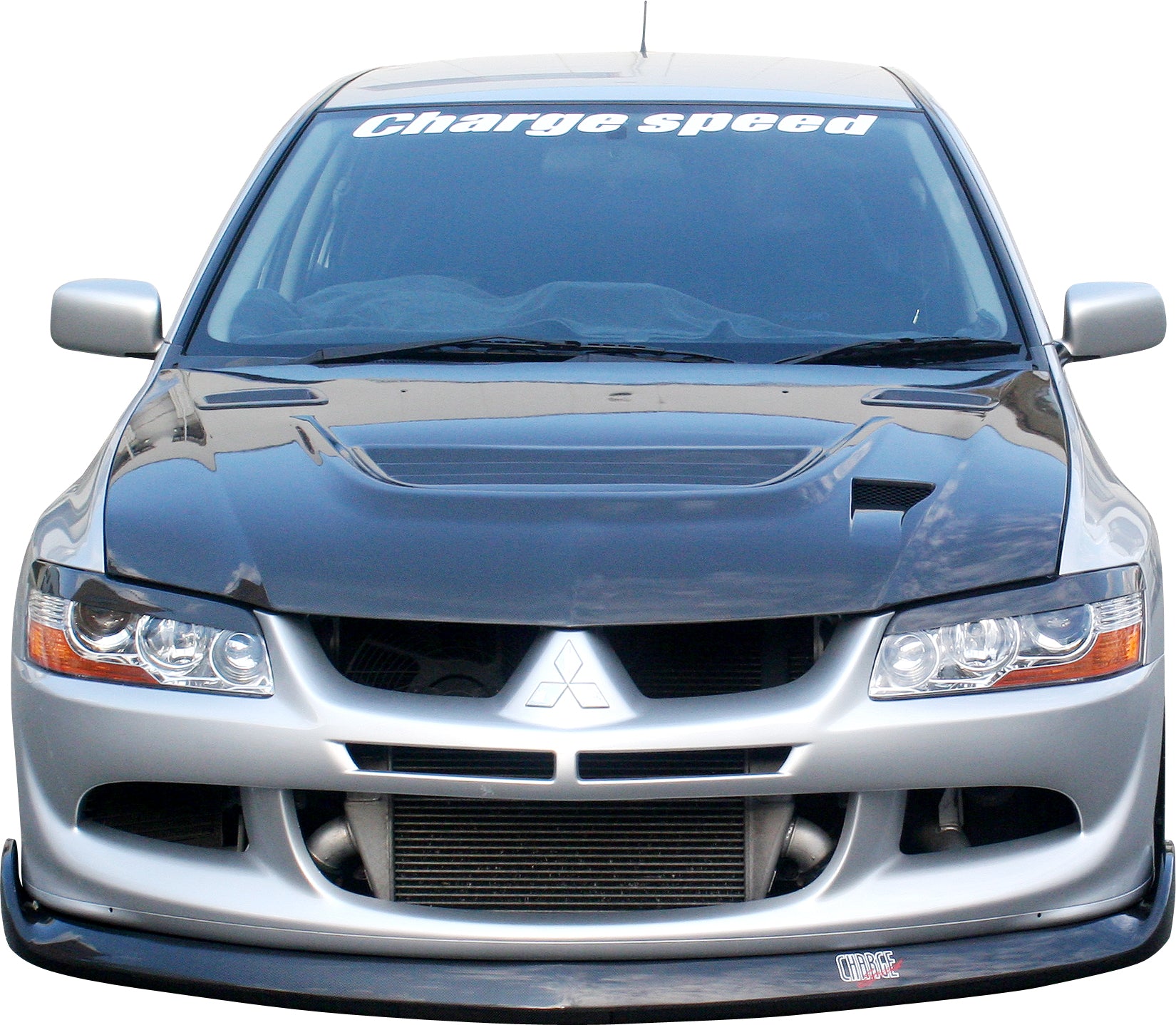 Image of Mitsubishi EVO 8/9 Chargespeed carbon motorkap