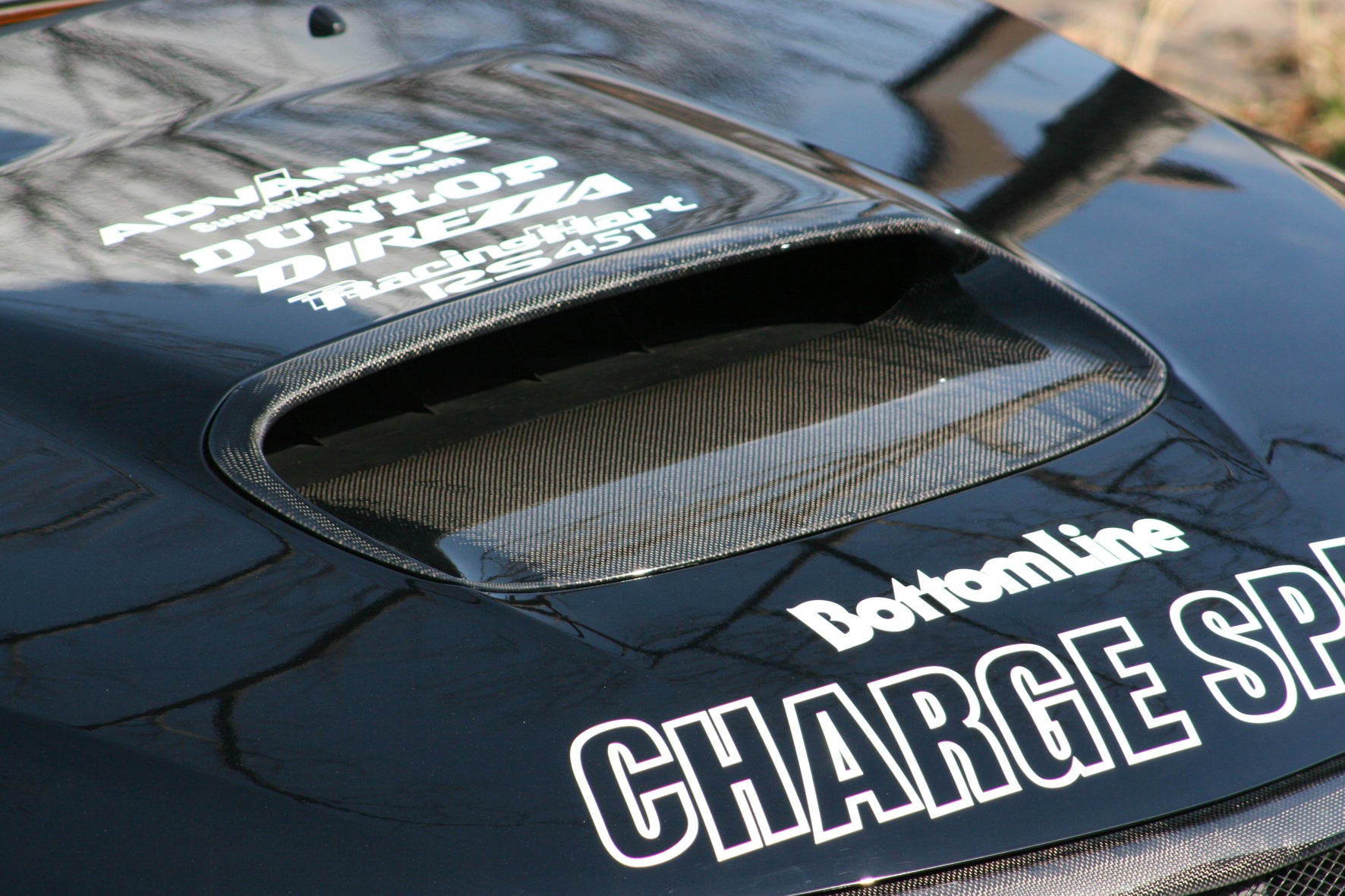 Image of Impreza WRX Sti 08+ Chargespeed motorkapschep