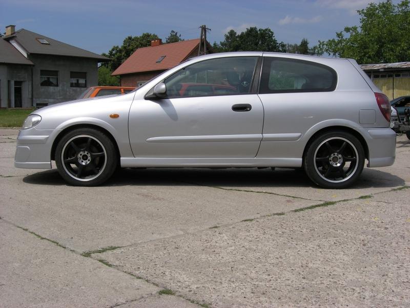 Image of Nissan Almera N16 HB Sideskirts type Clean [AUTOR]