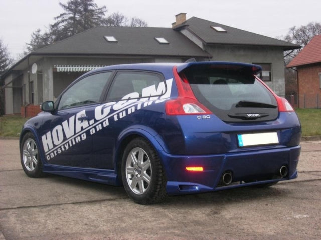 Image of Volvo C30 HB 07+ Rear Bumper Addon type SWF [AUTOR]