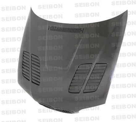 Image of BMW E46 2D 01-05 Seibon GTR Carbon Hood
