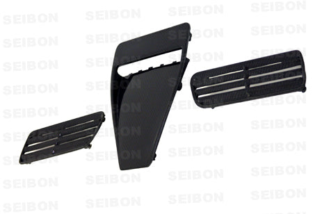 Image of Mitsubishi EVO X 08+ Seibon OEM Carbon Hoodscoop