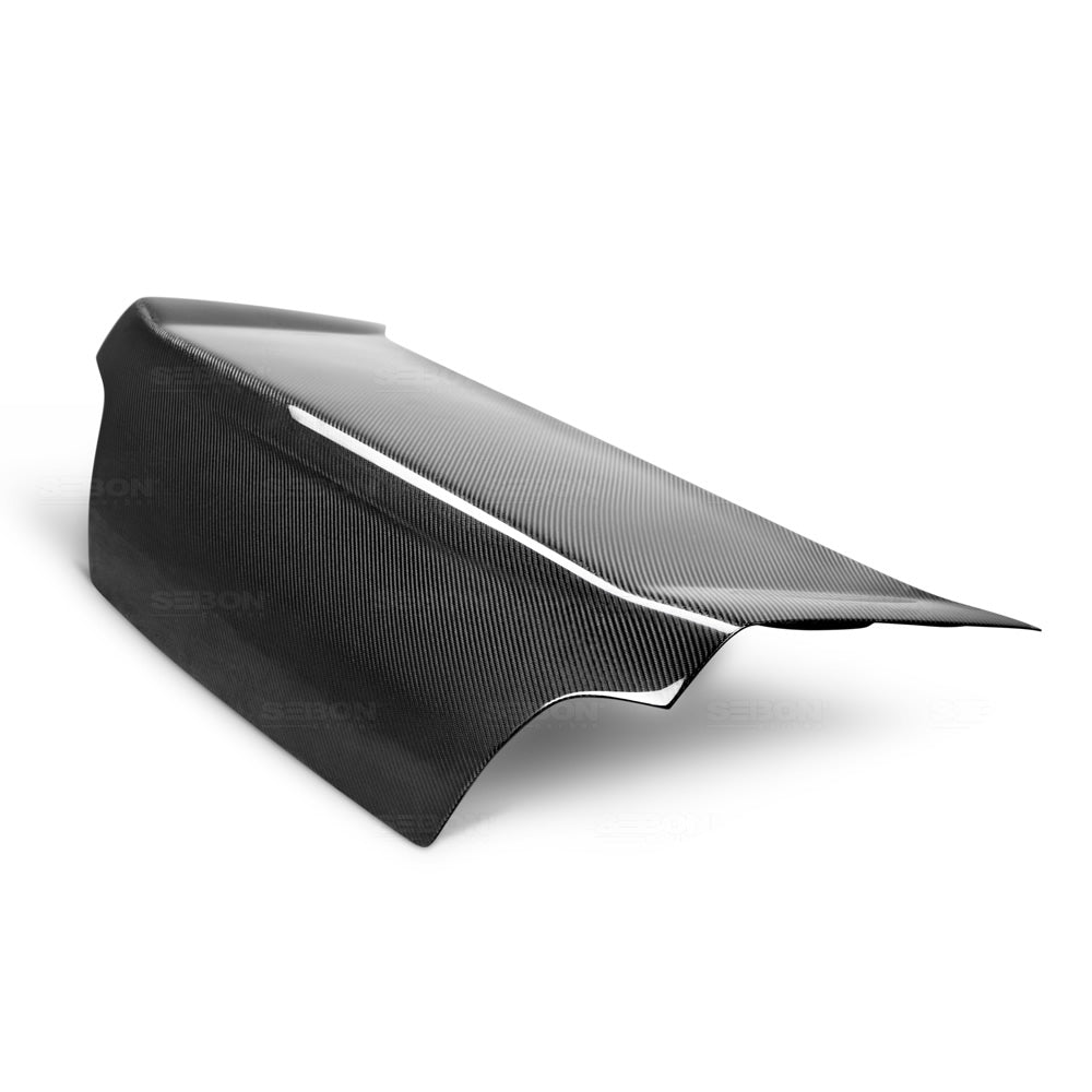 Image of Subaru Impreza GDF/G 06-07 Seibon OEM Carbon Trunklid