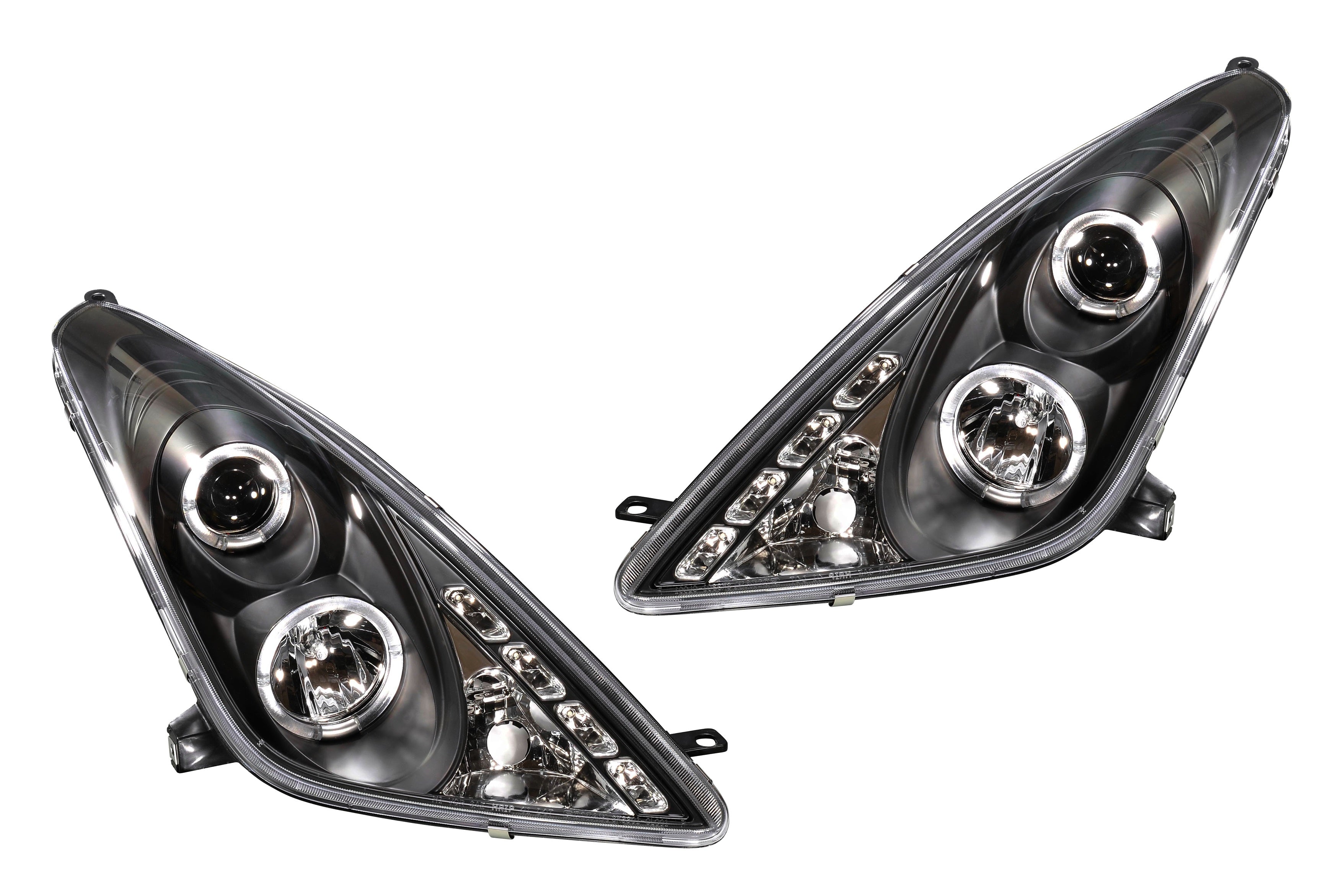 Image of Toyota Celica T23 99+ Black Angel Eye Projector Headlights