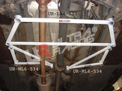 Image of Honda CRV 07+ 2WD UltraRacing 6-Point Mid Lower Brace