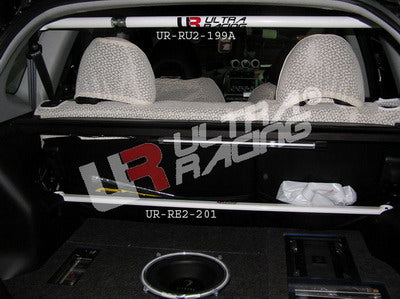 Image of Honda Jazz/Fit 01-08 / 08+ UltraRacing 2-Point C-Pillar Bar