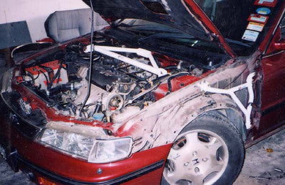 Image of Honda Accord 94-97 2D Ultra-R 3-Point Front Upper Strutbar