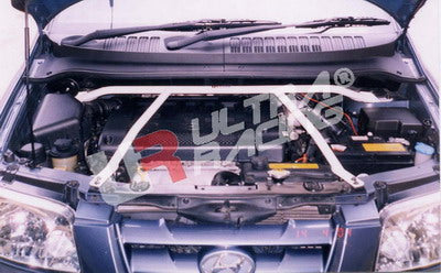 Image of Hyundai Matrix UltraRacing 4-Point Front Upper Strutbar