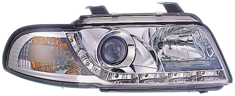 Audi-A4-95-98-R8-Style-LED-Headlights-Chrome-V1