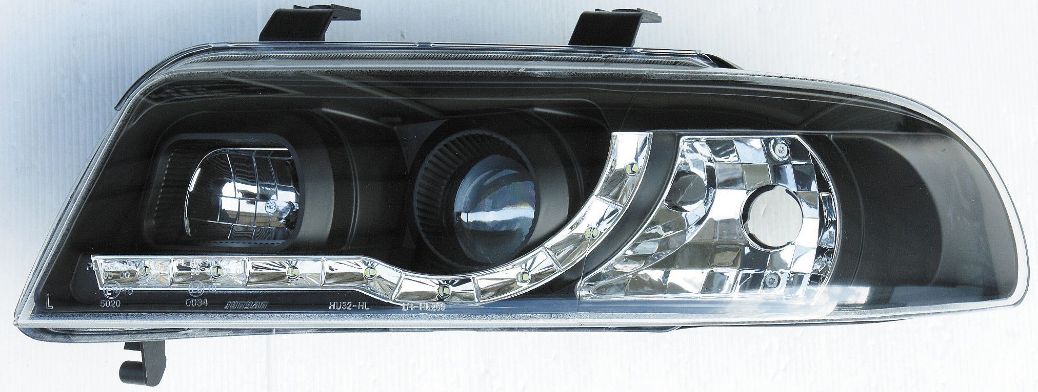 Image of Audi A4 99-01 R8 Style LED-koplampen Zwart V1