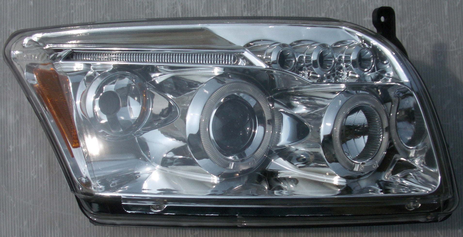 Dodge Caliber 06+ Angel Eye-koplampen Chroom V1