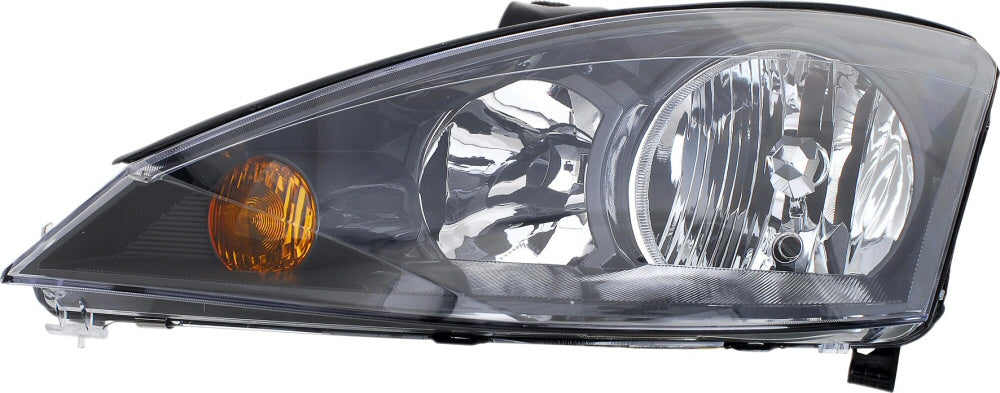 Ford Focus 01-04 Koplampen Zwart V1