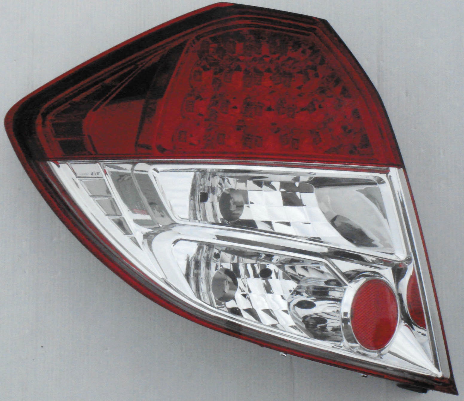 Honda Jazz 08+ LED Achterlichten Rood/Helder V1